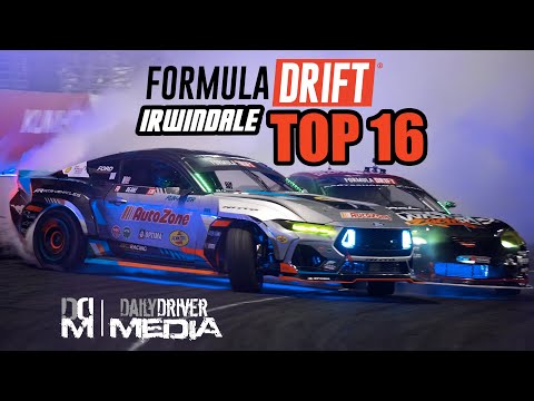 Formula Drift Irwindale Top 16 FULL RUNS 4k