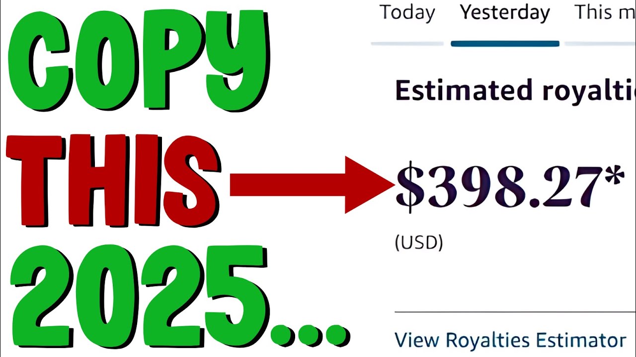 My Amazon KDP 2025 Blueprint is Worth Copying...(NEW METHODS)