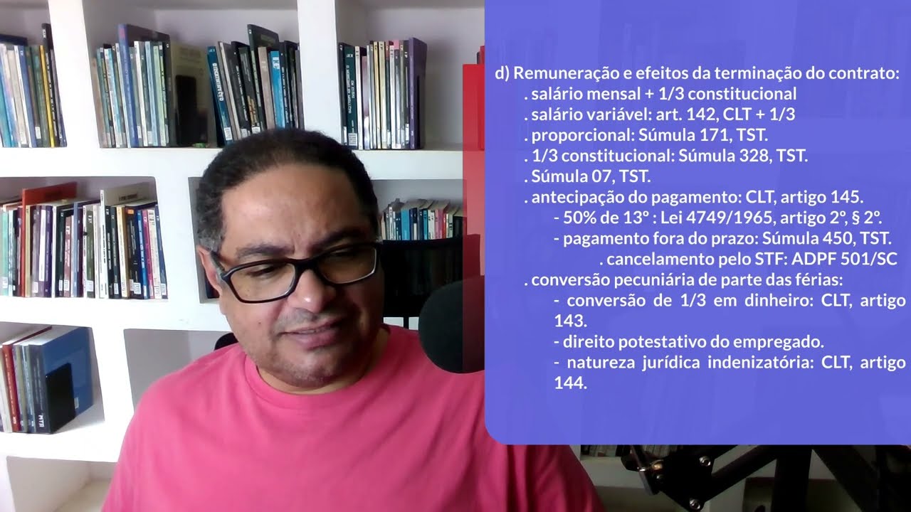 Períodos de descanso   férias