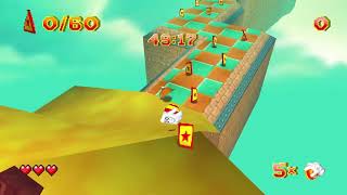 Glover! trying to beat time trial times in world 1 (atlantis) (9/19/25)