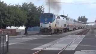 preview picture of video '6 Amtrak San Joaquins of Tue 10 Mar 2015 [HD]'