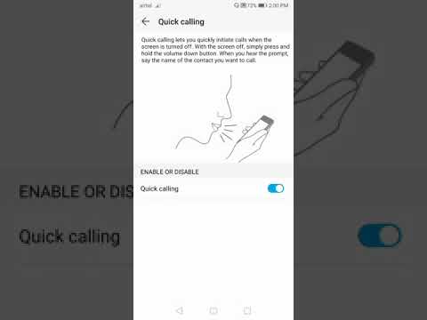 Honor 7X || How to Enable & Disable Voice Control Mode