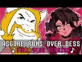 Asgore Runs Over Dess With Lyrics Full Dess Version