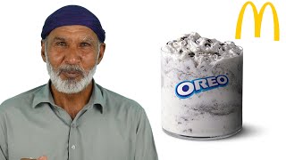 Tribal People's First Reaction To McDonald's McFlurry Oreo!