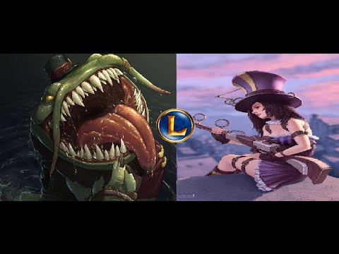 El sapo zampagente / Tahm Kench Support / Caitlyn Adcarry