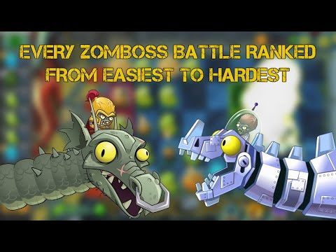 Every Zomboss Battle Ranked From EASIEST to HARDEST | Plants VS Zombies 2