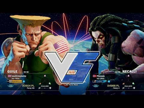 imstilldadaddy ( Guile ) VS Phenom ( Necalli ) HD 1080p 60fps - Street Fighter 5