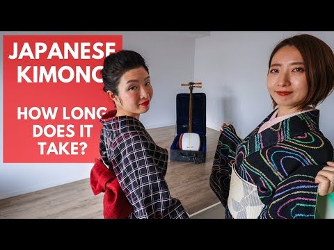 日本の女の子はどうやって着物を着るの？ (How Do These Japanese Girls Put on Kimono?)