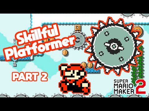 Cloud 9 Platforming? Skillful Platformer 2 of 3 Into the Skies - Super Mario Maker 2
