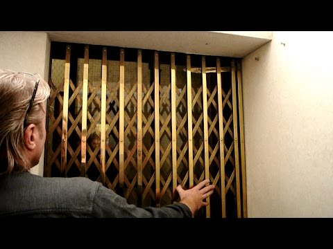 HISTORIC 1908 Otis-Fensom manually operated elevator @ Ontario Heritage Trust, Toronto, Canada