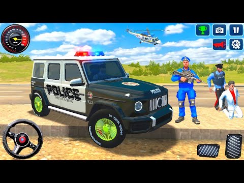 Police Car Chase Simulator 3D Game - Real Cop Cars Driving Simulator 2025 - Android GamePlay