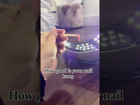 How good is your nail lamp? #nails #nailaccessories #nailtutorial #nailextension #nailart #naillamp