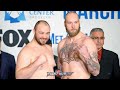 ADAM KOWNACKI VS. ROBERT HELENIUS - FULL WEIGH IN AND FACE OFF VIDEO