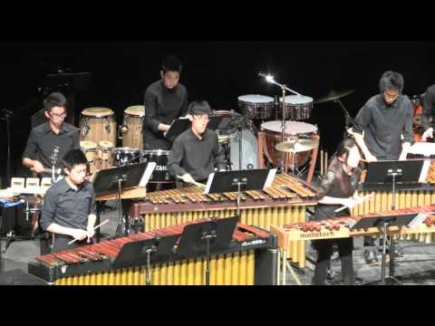 HKBU Percussion Ensemble Annual Concert 2014: Scherzo from Symphony No.9 - Ludwig van Beethoven