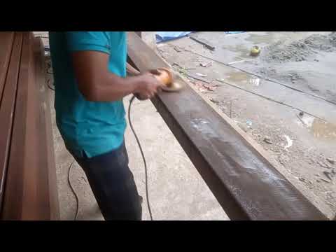 square tube rust removing