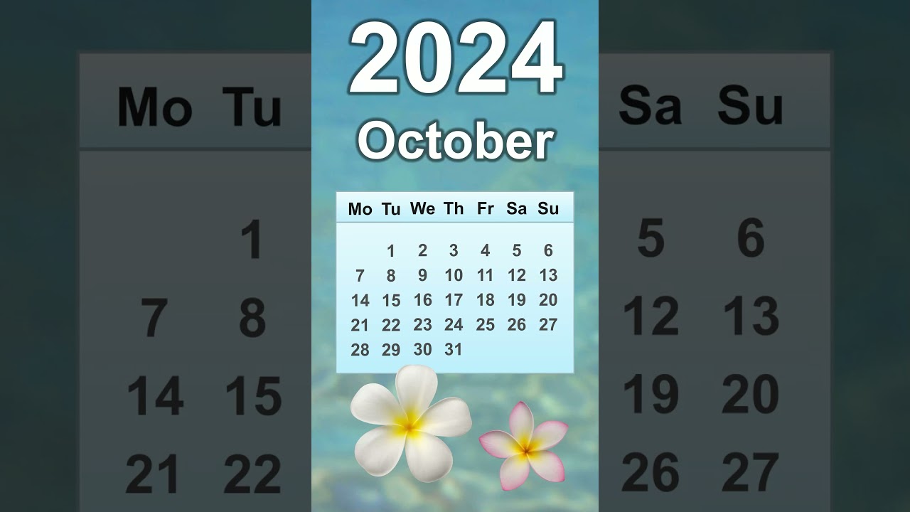 October 2024 Calendar