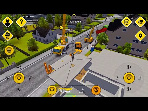 Construction Simulator 2014 - Multi-family house - Gameplay
