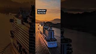 MSC SEAVIEW navio  cruise cruzeiro 28/03/26 Santos Buzios Salvador @cruzeiros2025    #shorts