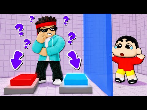 TEAMWORK PUZZLES With Shinchan! (Roblox)