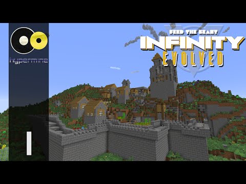 Minecraft Hypermine FTB: Infinity Evolved  | New Beginning | E01