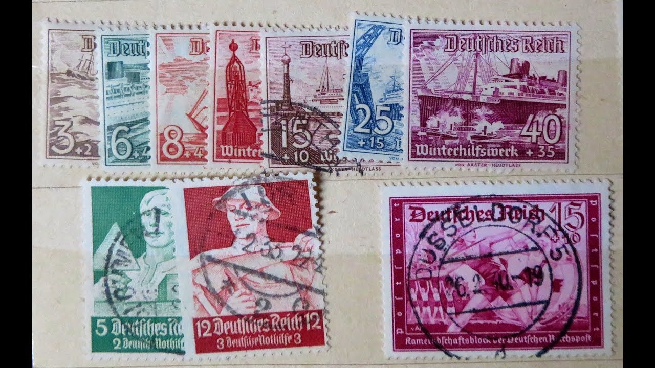 Briefmarken wertvoll oder nicht: Schatzsuche in Briefmarkensammlung Deutsches Reich