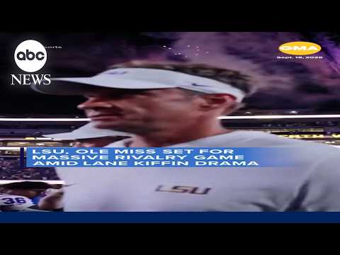 LSU, Ole Miss set for massive rivalry game amid Lane Kiffin drama