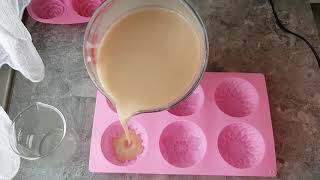 Sapun natural &quot;la rece&quot; pentru incepatori (cu reteta)- Simple DIY Natural CP Soap for begginers