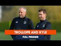 PRESS CONFERENCE Richie Kyle And Paul Trollope On Joining As Assistant Managers