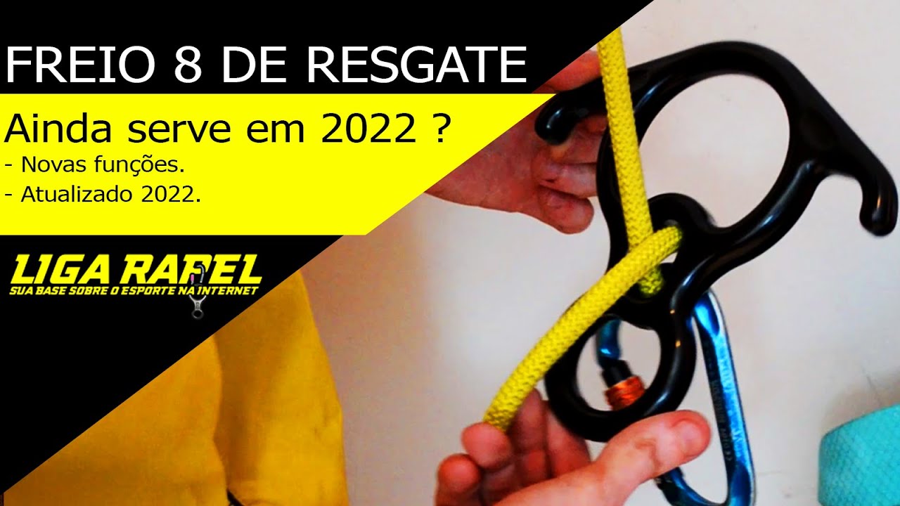 Novas funções e análise 2022 do Freio Oito de Resgate.