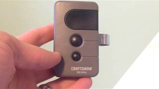 How to Change the Battery in Craftsman 315 Garage Door Opener Remote