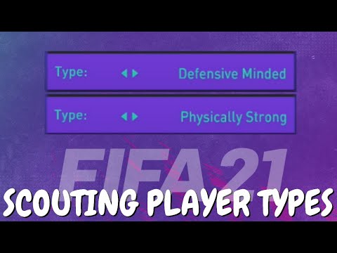 Youth Academy player types explained! - FIFA 21 Career Mode Youth Scouting Guide