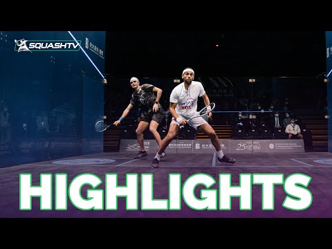 "FULL THROTTLE!" 🏎️ | Elias v Mo.ElShorbagy | HONG KONG OPEN 2022 | SF HIGHLIGHTS