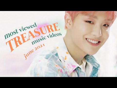 TREASURE: TOP 10 MOST VIEWED MUSIC VIDEOS (JUNE 2021)♥