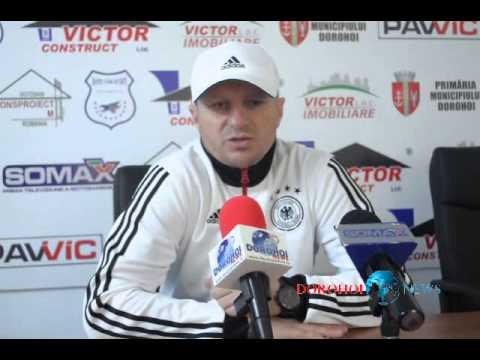Vespazian Colban, antrenor FCM Dorohoi (FCM Dorohoi_CS Balotesti 3-1)