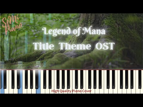 [FULL] Legend of Mana - Title Theme OST [Piano Tutorial](Synthesia)