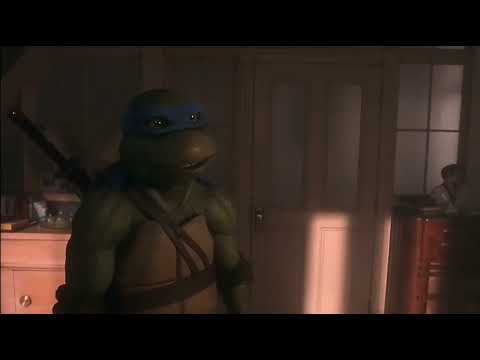 Teenage Mutant Ninja Turtles (1990): Leonardo and Raphael's Fight
