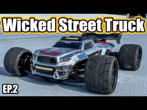 Slammed RC Street Truck! EPIC Traxxas Project Sledge Build Series