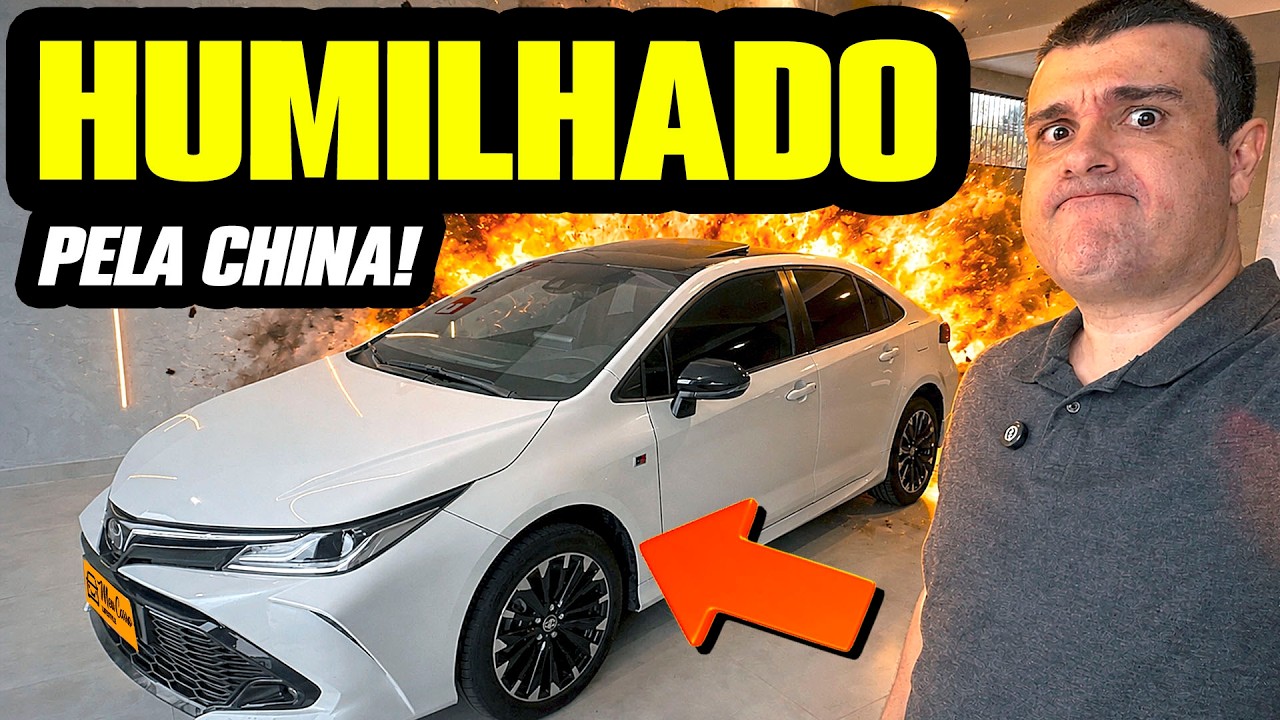 DERROTA E REJEIÇÃO! POR QUE O TOYOTA COROLLA TÁ DESPENCANDO nas VENDAS? O QUE TÁ ACONTECENDO?