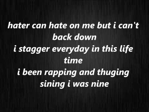 Sicco Drake - you can't back down lyrics 2014