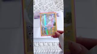 Mew binder page 💓 #pokemon #michimethod #pokemonbinder #pokemoncards #mew