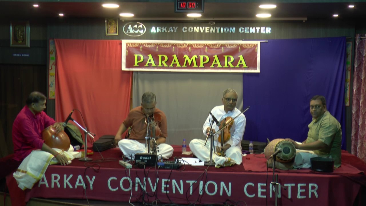 PARAMPARA-V V Ravi and V V Srinivasa Rao Violin Duet