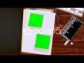 Secret Files Opens Animation With Green Screen Pictures Inside 4K Ultra Hd