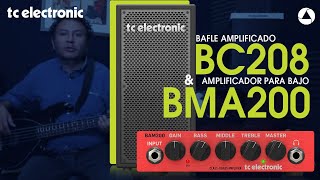 Video thumbnail for Review - Bafle amplificado para bajo BC208 y amplificador BAM200 & de Tc Electronic by Inovaudio Mexico