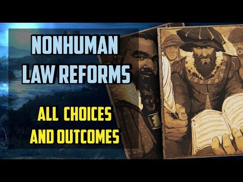 Nonhuman Law Reforms All choices - Thronebreaker the Witcher Tales - (Invaders And Their Laws)