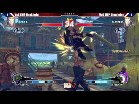 SSF4 AE2012: VxG EMP Nuckledu vs VxG EMP Dieminion - Civil War 5 Tournament