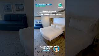 Odyssey of the Seas - Cabine 8510 em 60 segundos | #shorts #cruzeiros #odysseyoftheseas #rci