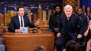 Jimmy Fallon FROZEN When Robert Redford Suddenly Pushes Back His Chair After Hearing This Story