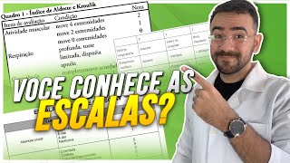 VOCÊ PRECISA CONHECER ESSAS ESCALAS NA ENFERMAGEM!