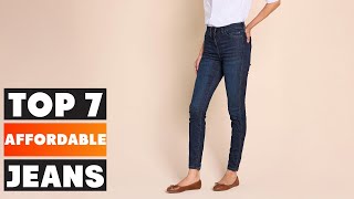 Top 7Best Affordable Jeans in 2025
