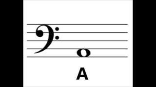 Bass Clef Note Identification exercise--learn your notes!